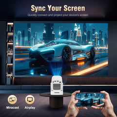 Rotatable Portable Smart Projector for Home