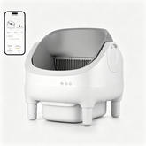 Hands-Free Open Style Self Cleaning Cat Litter Box