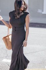 Alberta Midi Dress - Black