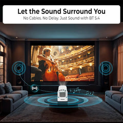 Rotatable Portable Smart Projector for Home