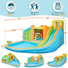 8-in-1 Kids Inflatable Water Bounce House