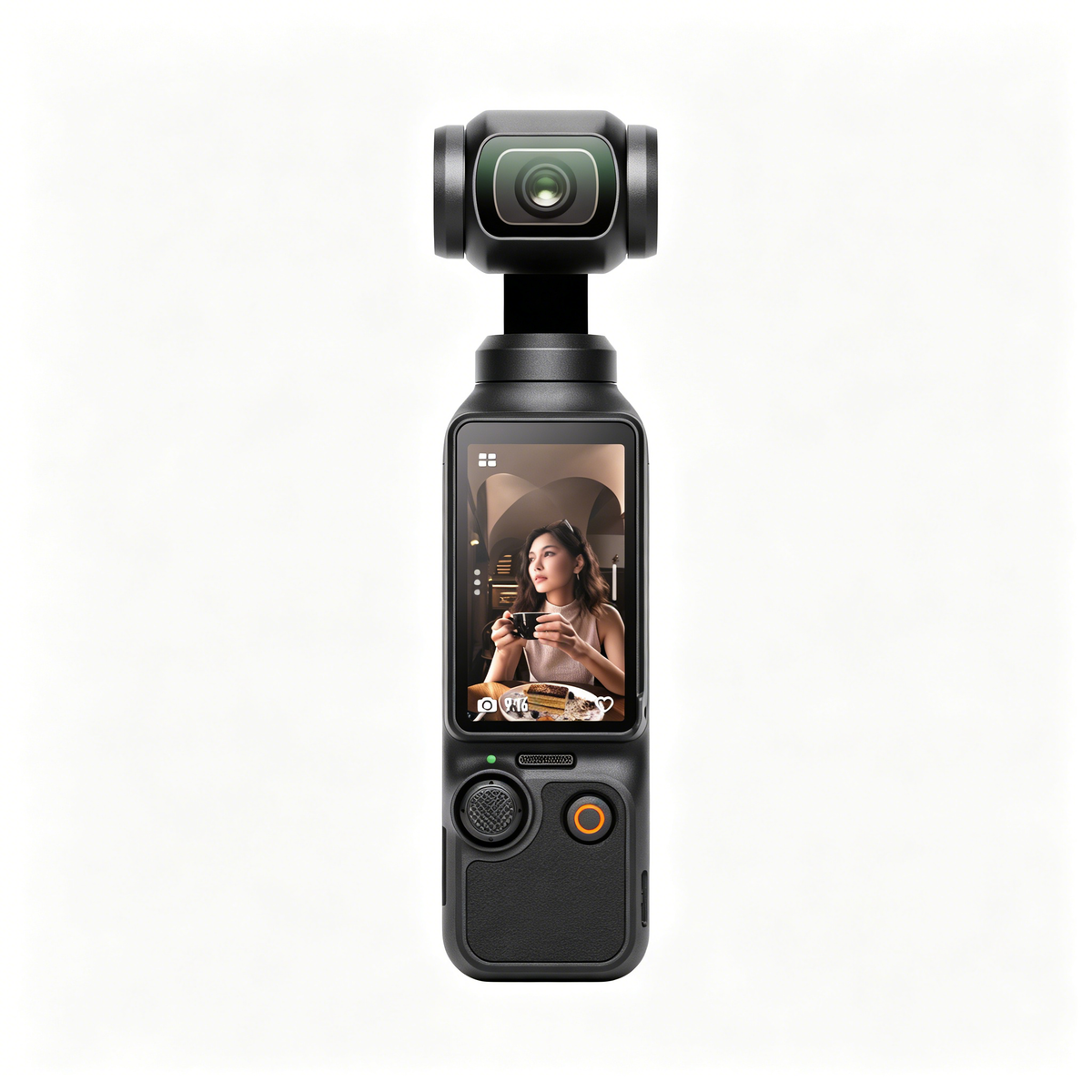 Compact 1-Inch CMOS Handheld Gimbal Camera Vlog Creator Bundle