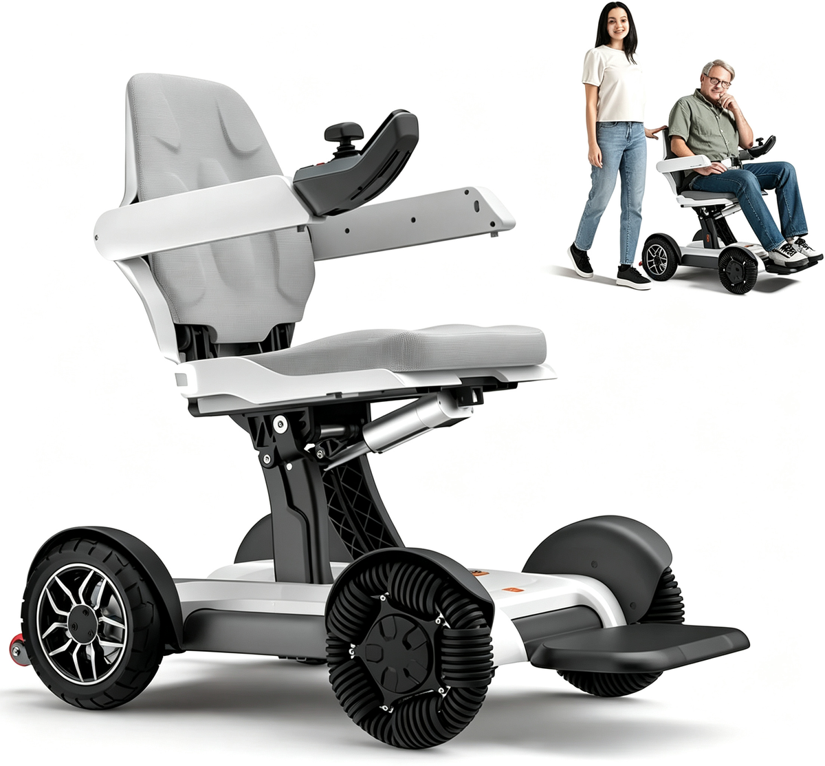 Auto Fold Omni-Directional Mobility Chair