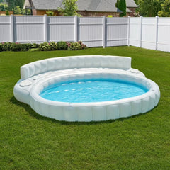 Oversized Inflatable Pool Lounge with Air Pump