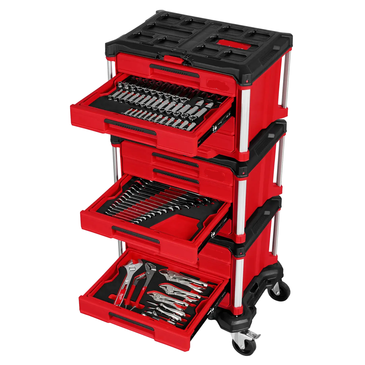 366-Pcs Mechanics Tool Set with Drawers & Dolly