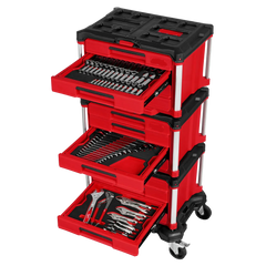 366-Pcs Mechanics Tool Set with Drawers & Dolly