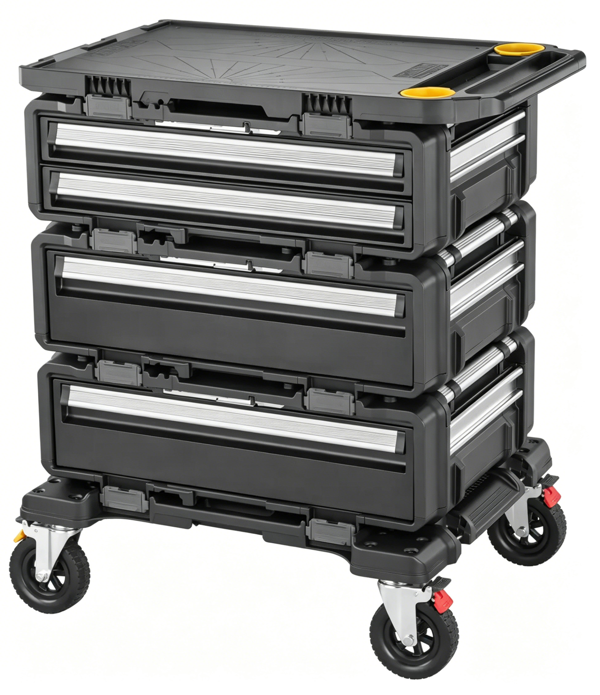 30 Inch 5-In-1 Modular Workstation Storage Tower