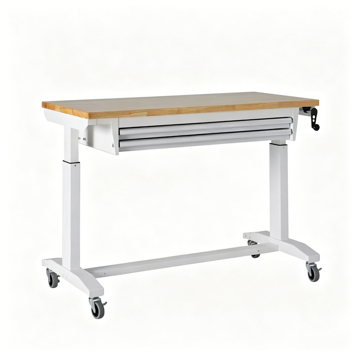 48-Inch 2-Drawer Adjustable Height Workbench