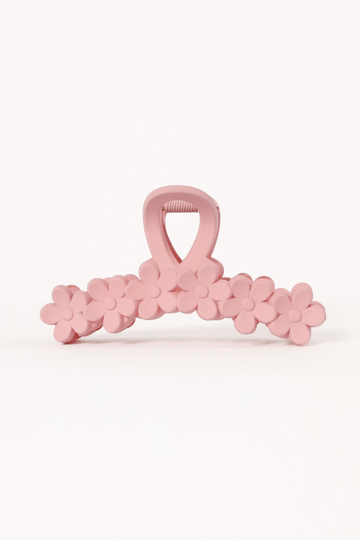 Annie Floral Hair Clip - Pink