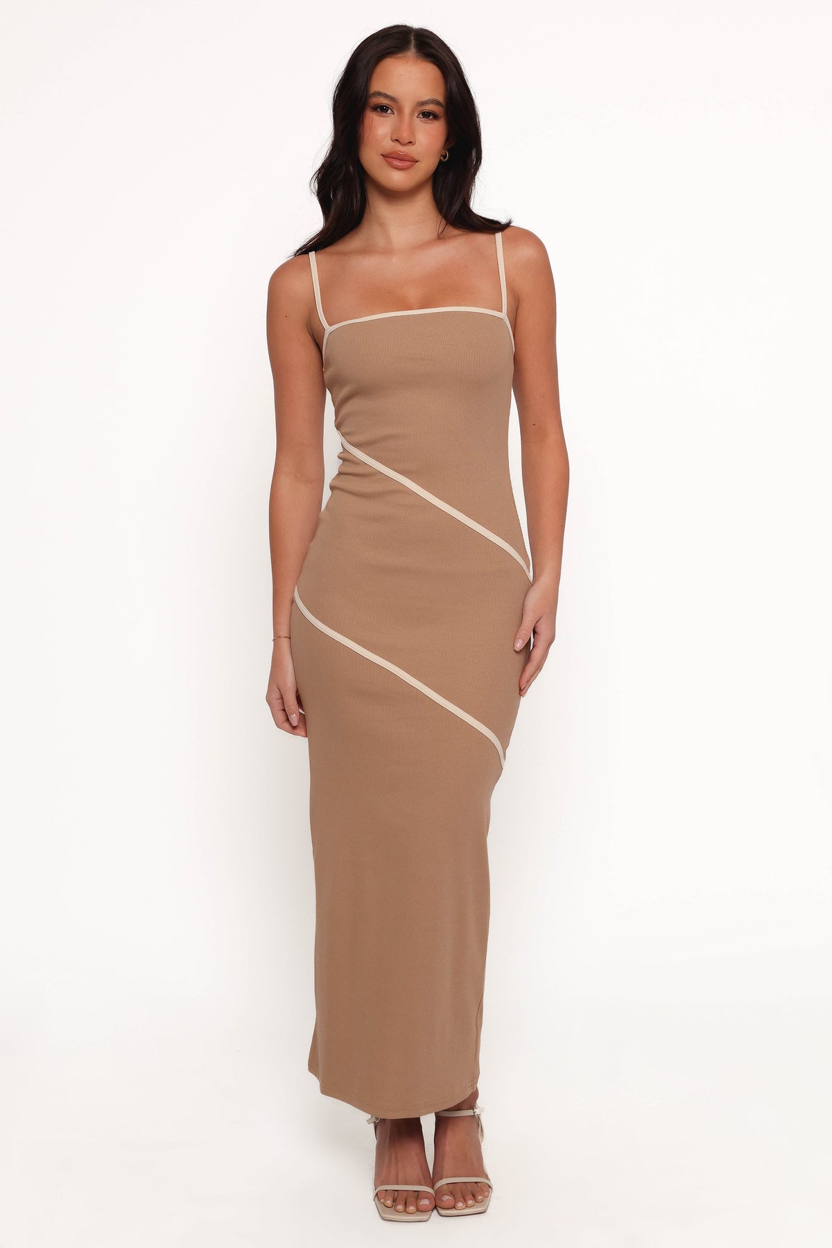 Arah Midi Dress - Beige