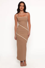 Arah Midi Dress - Beige