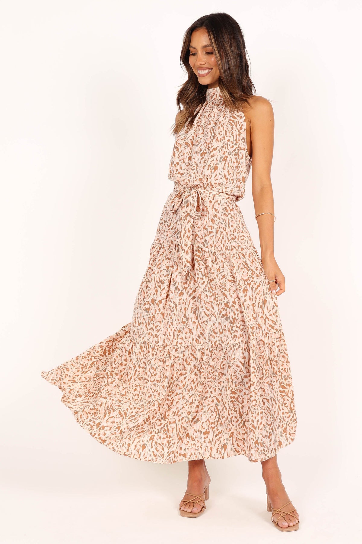 Bindi Maxi Dress - Animal Print