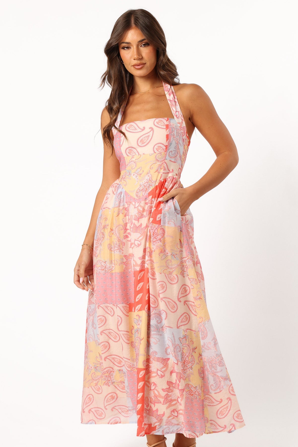 Blaire Maxi Dress - Pink Multi