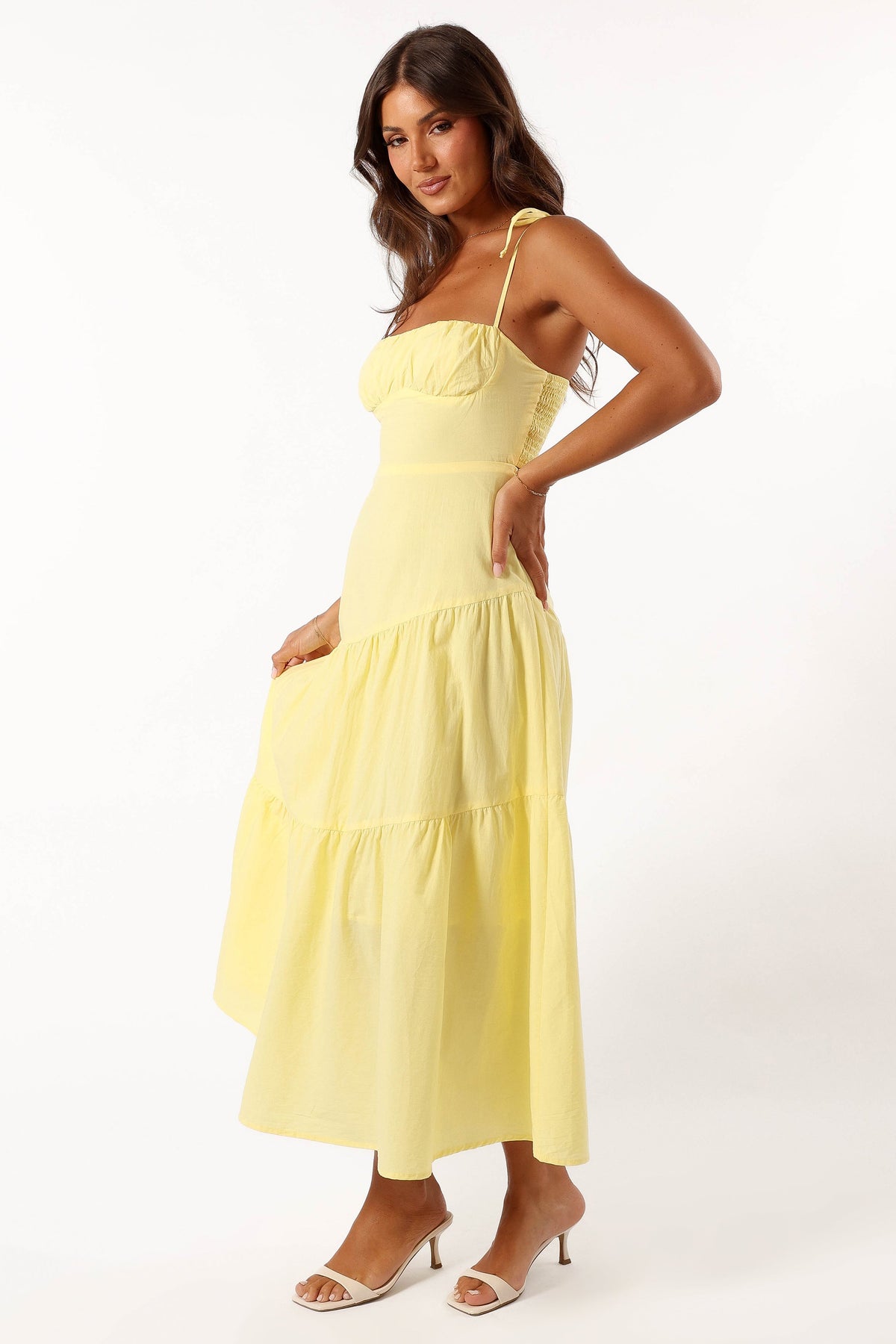 Brexley Maxi Dress - Lemon