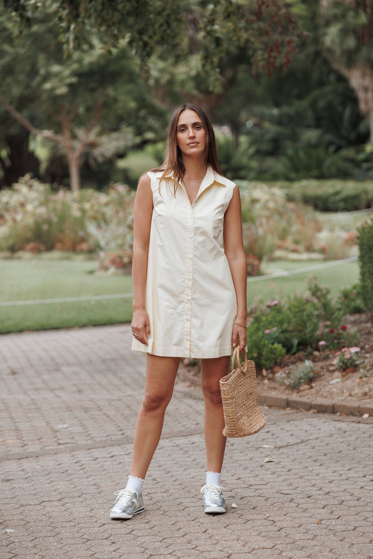 Deirdre Mini Dress - Yellow