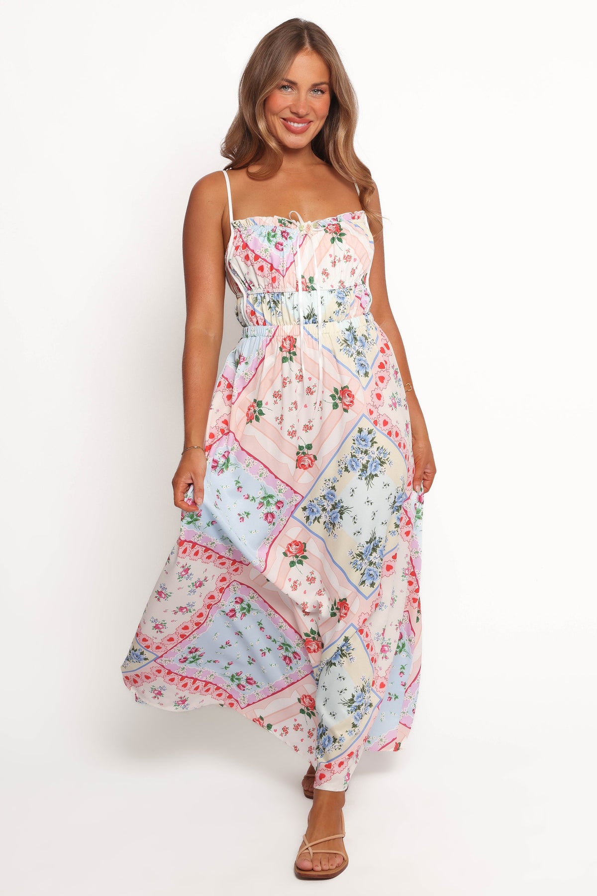 Delfina Midi Dress - Multi