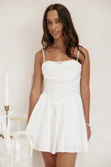 Elise Mini Dress - Off White
